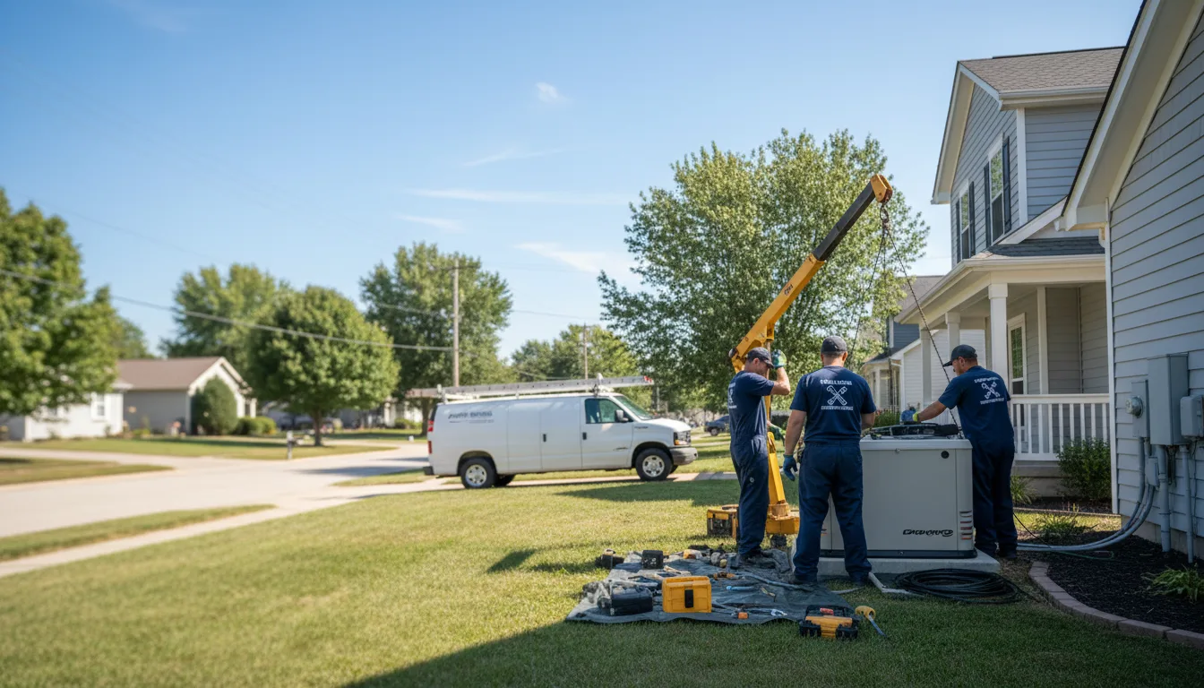 Generator Installation in Bolingbrook, IL near me